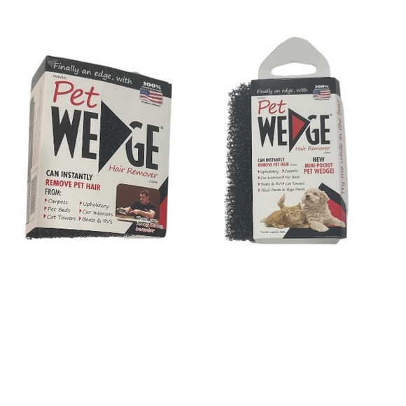 PETWEDGE Hair Remover Tool Plus MIni Wedge NEW - Picture 7 of 13